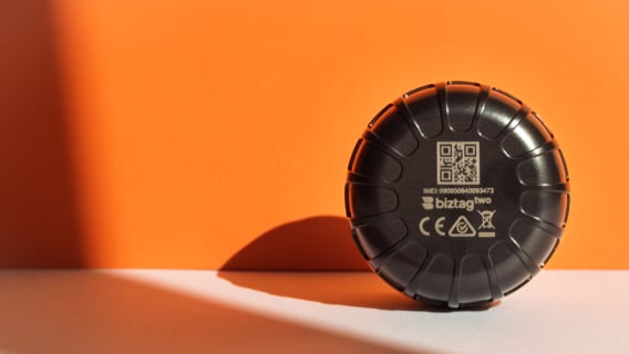 Biztag Two on orange background